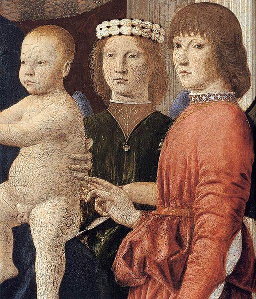 Piero della Francesca Madonna and Child Attended by Angels